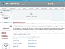 Tablet Screenshot of gracegemsltd.com